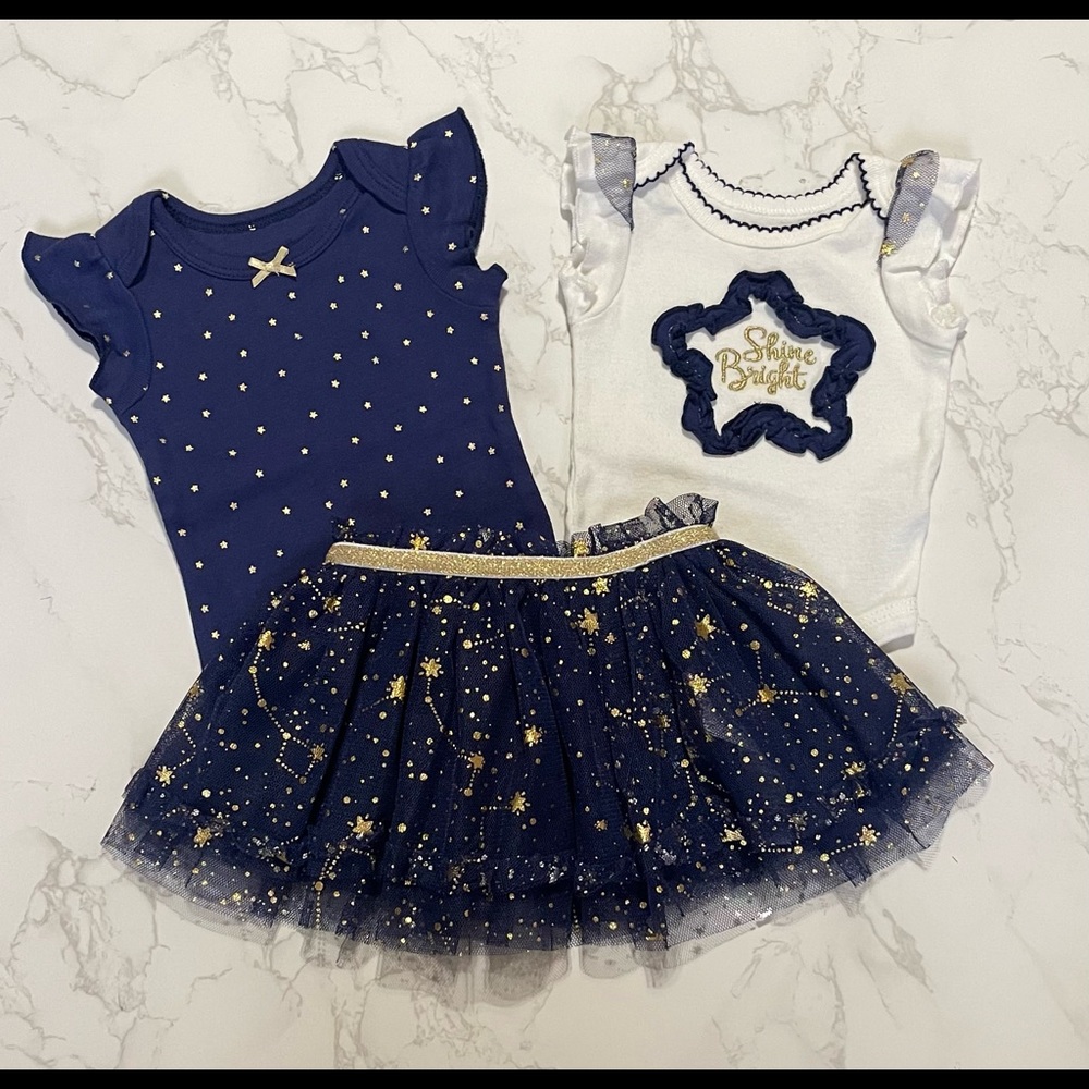 Th tree piece set by Baby Starters at Bye Bye Baby